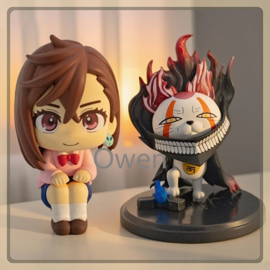 Q-version Super Speed Granny Figurine Anime Dan Da Dan Super natural Armed Ayase Momo Action Figures PVC Model Collection Toys