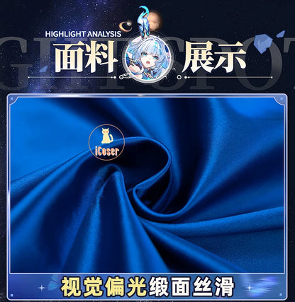 Honkai Star Rail Cerydra Cosplay Costume Wig Dress Uniform Crown Headwear Festival Halloween Party for Women Girls Carnival Prop