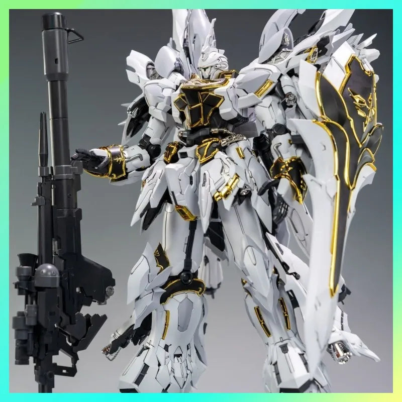 【IN STOCK】COMET Model MG 1/100 MSN 06S Sinanju White Assembly Model Kits Anime Action Figure Robot Model Christmas Toy Gift