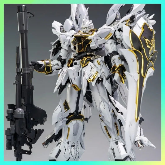 【IN STOCK】COMET Model MG 1/100 MSN 06S Sinanju White Assembly Model Kits Anime Action Figure Robot Model Christmas Toy Gift