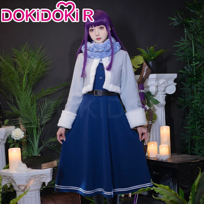 Frieren Himmel Fern Cosplay Costume Anime Frieren: Beyond Journey's End【XS-2XL】DokiDoki-R Women Winter Costume Plus Size