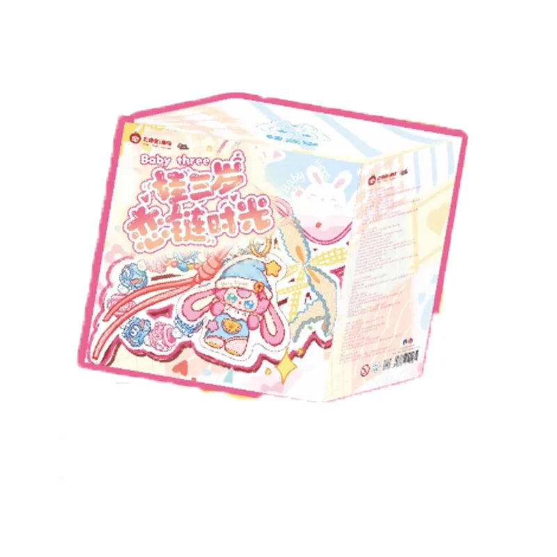 Baby Three Love Chain Time Series Blind Bag Phone Pendant Bracelet  and Exquisite Pendant for Girls' Daily Travel Accessories