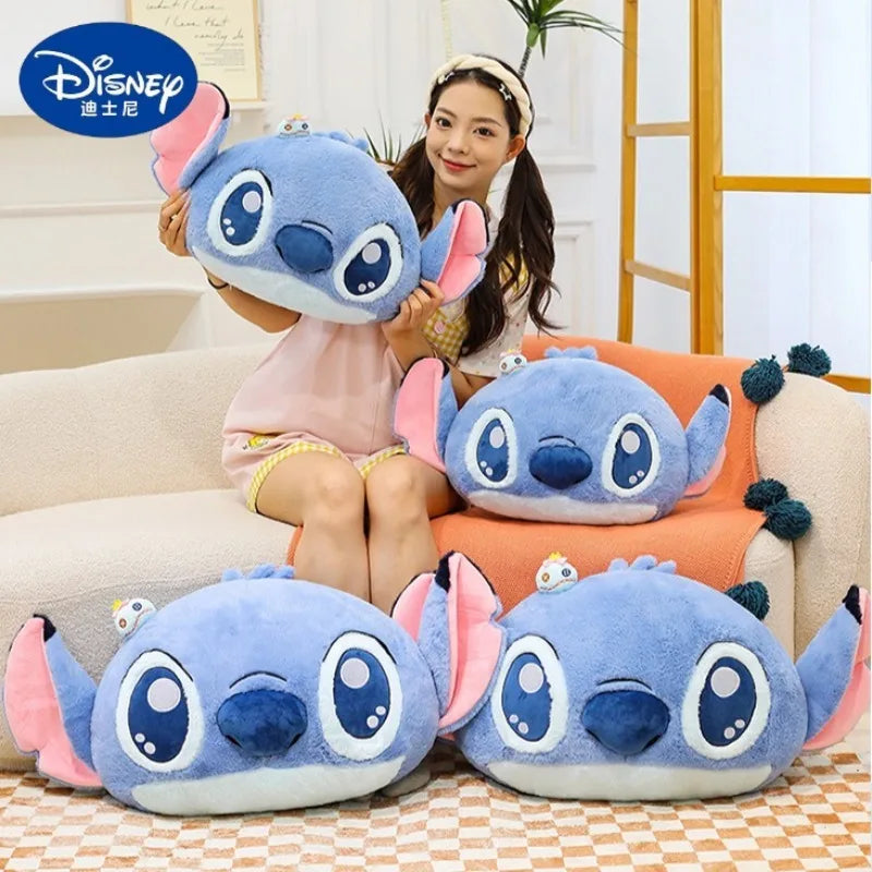 40x80cm Big Size Stitch Disney Anime Plush Stuffed Doll Cartoon Room Decoration Plush Pillow Children's Holiday Gift