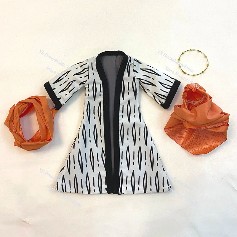 1/12 Anime One Piece Roronoa Zoro Man Soldier Mini Hemline Long Black Green Windbreaker Coat Toys Accessory For 6" Shf Figure