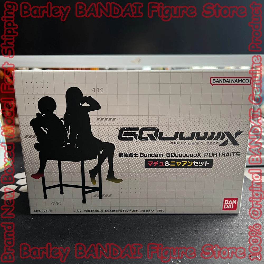 Bandai Mobile Suit Gundam GQuuuuuuX Machu Nyaan Set 12.5cm PVC