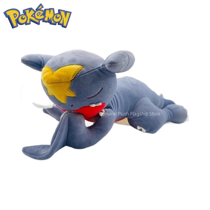 59cm Big Size Pokemon Garchompanime Plush Stuffed Doll Kawaii Room Decoration Plushies Pillow Ornaments Children's Gifts
