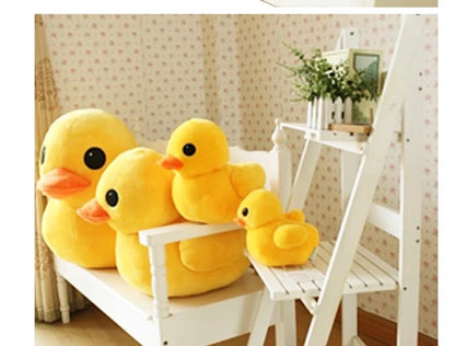 65cmKawaii Big Yellow Duck Plush Dolls Toy Cute Super Soft Cartoon Stuffed Animal Toy Birthday Gifts for Children Kids Baby girl