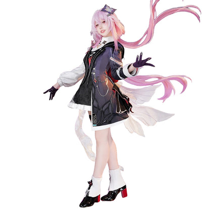 Evernight Cosplay Costume Game Honkai: Star Rail DokiDoki-R HSR March 7th SP Halloween Evernight Cosplay Costume Amphoreus