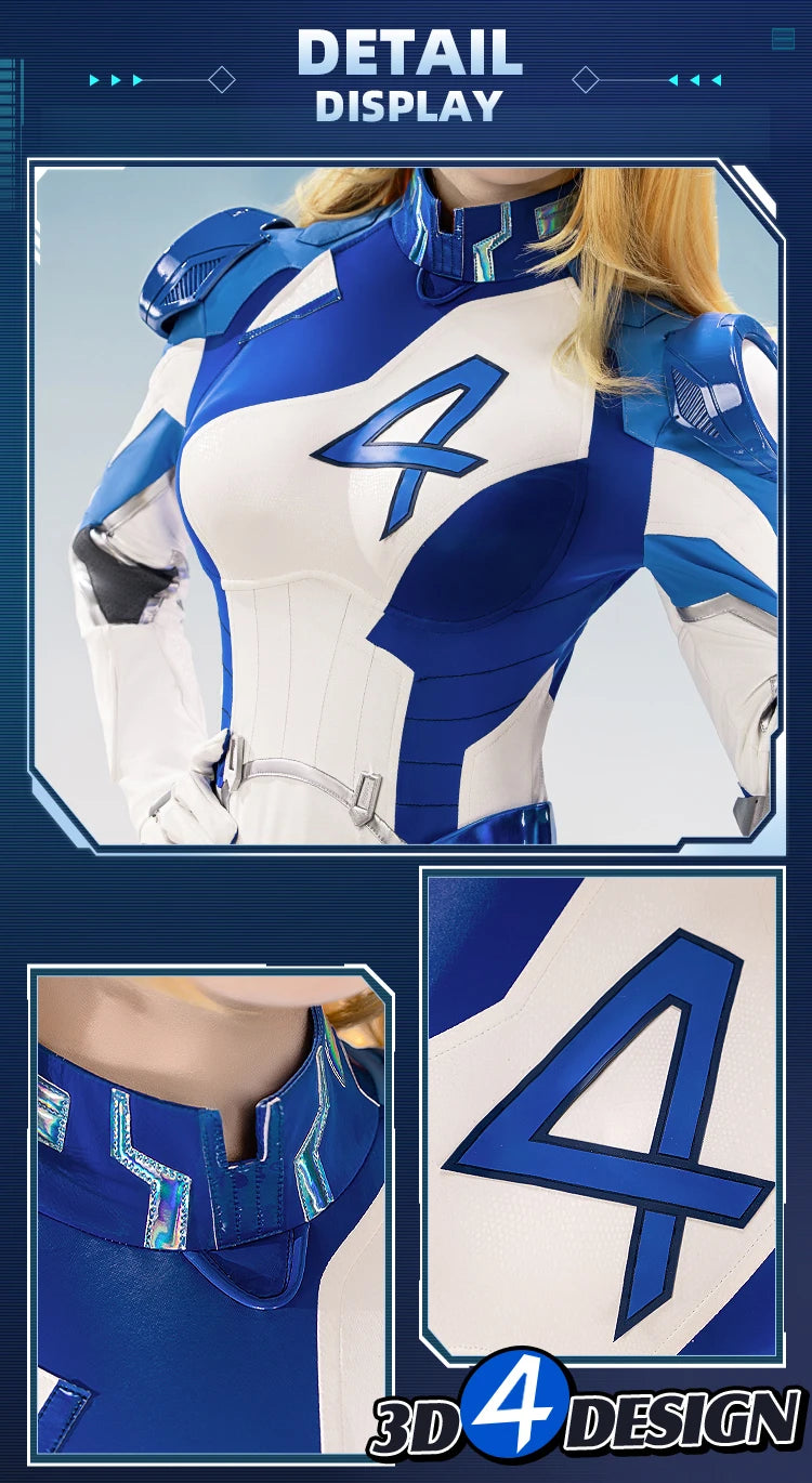 Susann Stormm Cosplay Costume Game【S-3XL】DokiDoki-SR Misterr Fantastic Invisiblee Women Shoes Plus Size