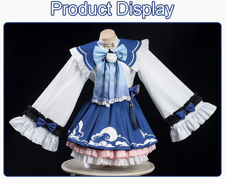 LAST BATCH UWOWO Genshin Impact Fanart Furina Chinese Style Lolita Dress Cosplay Costume