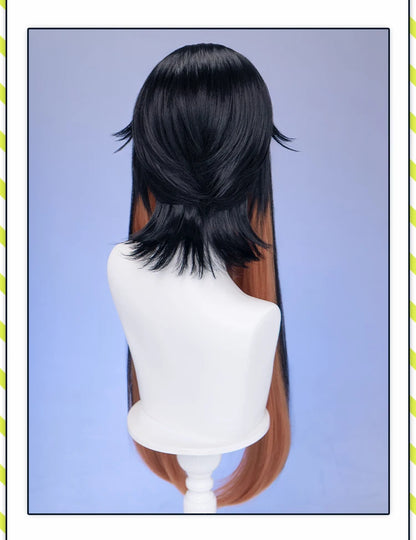 Tamsy Amo Riyo Wig Anime Gachiakuta DokiDoki Men 100cm Long Hair Amo Empool Caines Tamsy Cosplay Heat Resistant Wig Free Cap