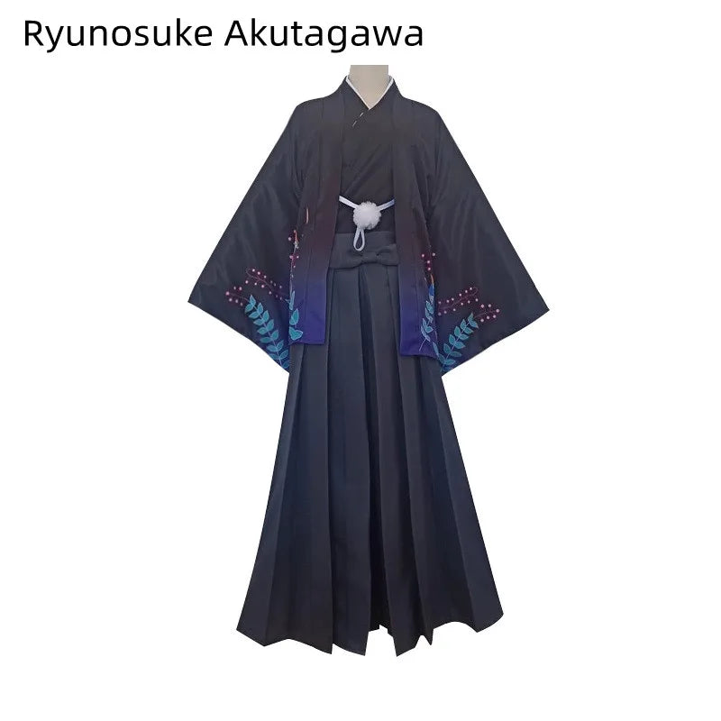 Bungo Stray Dogs Cosplay Costume Unisex Polyester Kimono Set - 00B / XXL