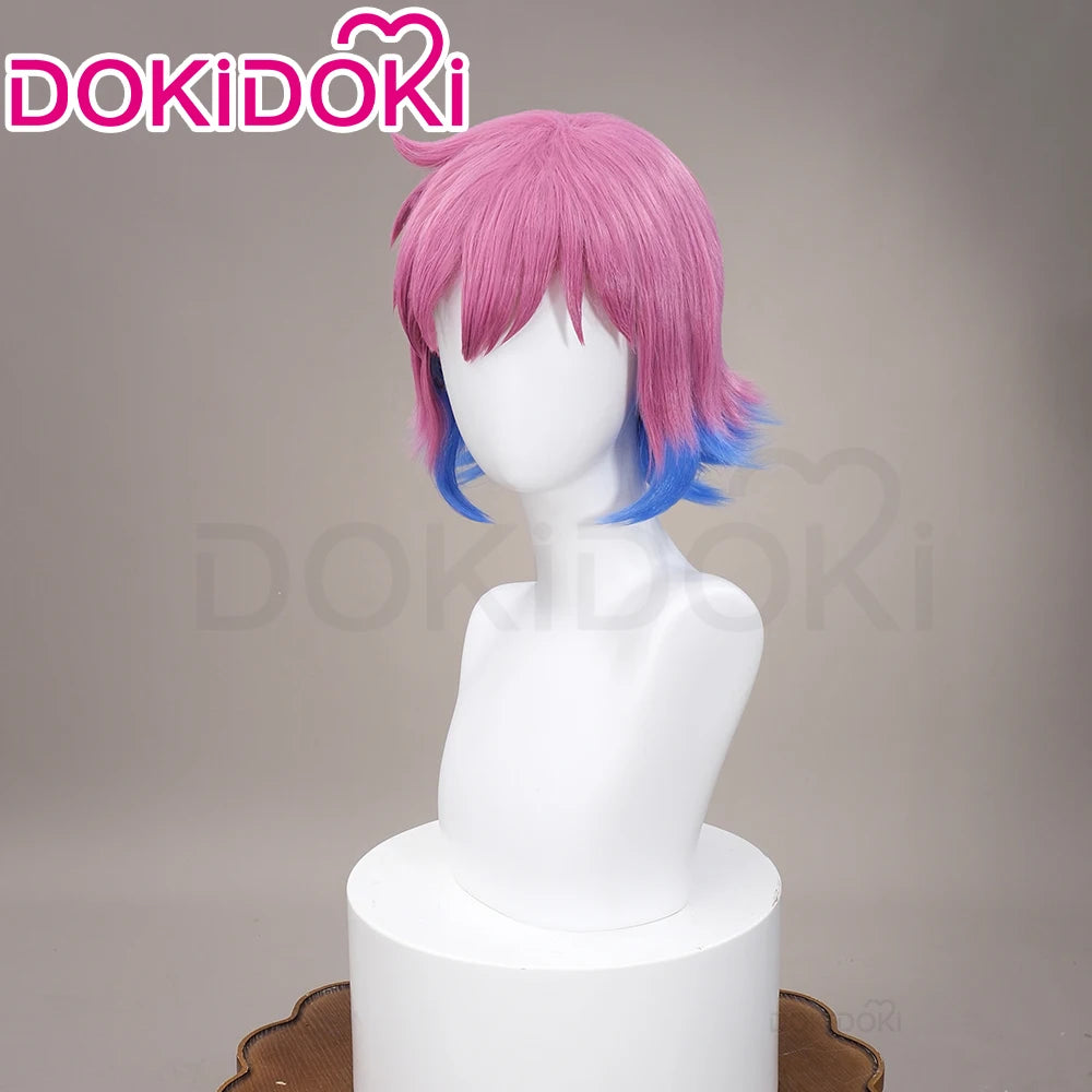 Ramona Flowers Wig Anime Scott Pilgrim Takes Off Cosplay Wig DokiDoki  35cm Short Hair Ramona Flowers Cosplay Free Cap