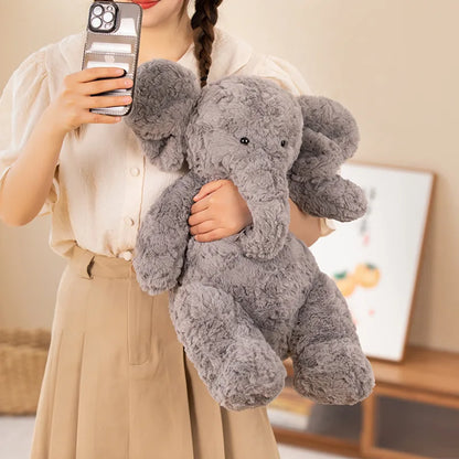 30/40/50cm Huggable Stuffed Animals Grey Elephant Plushie Dolls Kawaii Xmas Gift Appease Comfort Calf Elephant Soft Toy