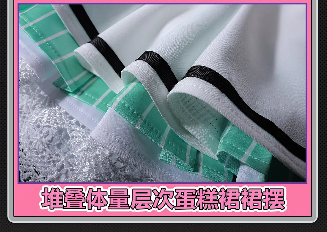 Zenless Zone Zero Aria Cosplay Costume Set Polyester
