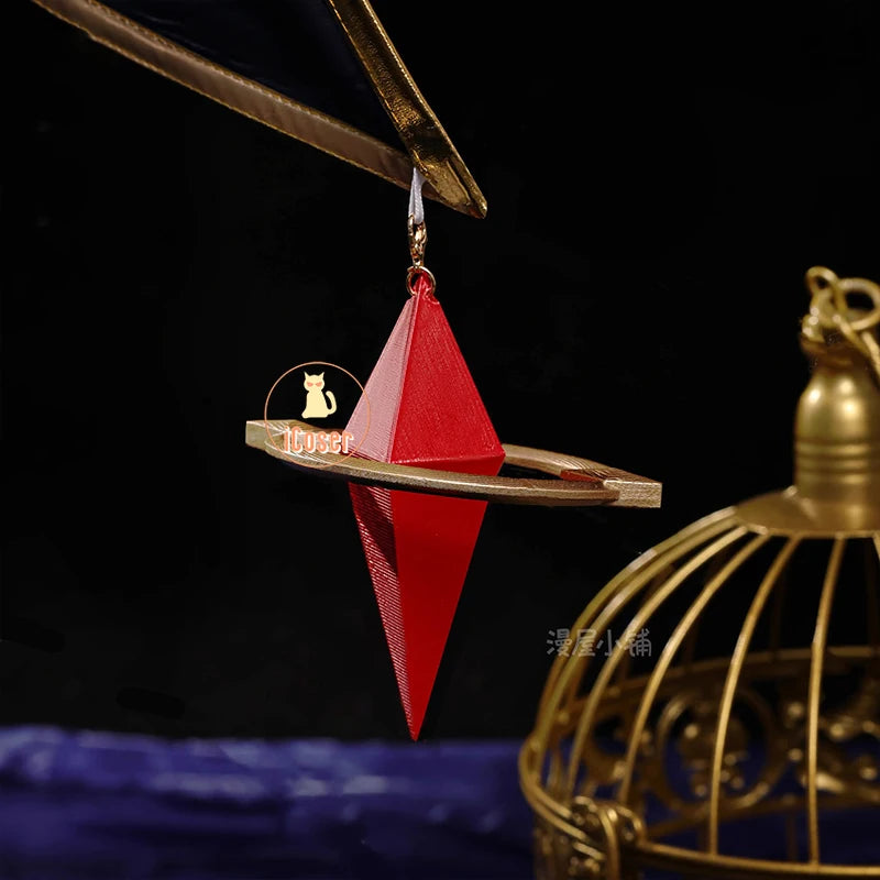 Honkai Star Rail Anaxa Cosplay Costume Wig Uniform Earrings Anaxagoras Grove of Epiphany Amphoreus Halloween Party for Women Men