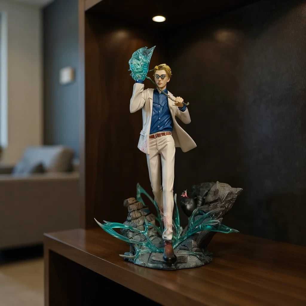 Anime Gk Jujutsu Kaisen Fantasy Nanami Kento Standing Posture Trendy Toy Statue Scene Model Figurine Boys Birthday Gift Ornament