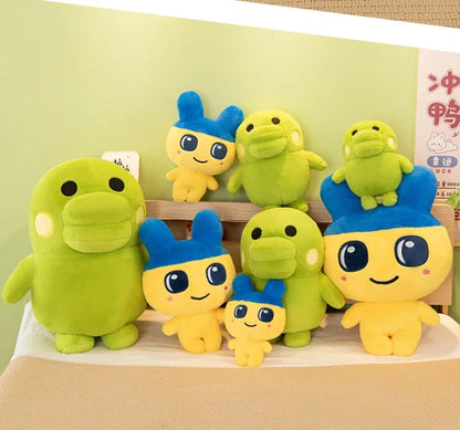 40/50/70cm Big Size Tamagotchi Kawaii Anime Plush Stuffed Doll Cartoon Room Decoration Plushies Children's Pillow Holiday Gift