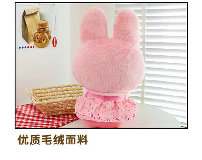45/55/75CM Big Size Sanrio Hug A Bunny Kuromi My Melody Plushies Cartoon Anime Stuffed Children Toy Comfortable Soft Doll Gift