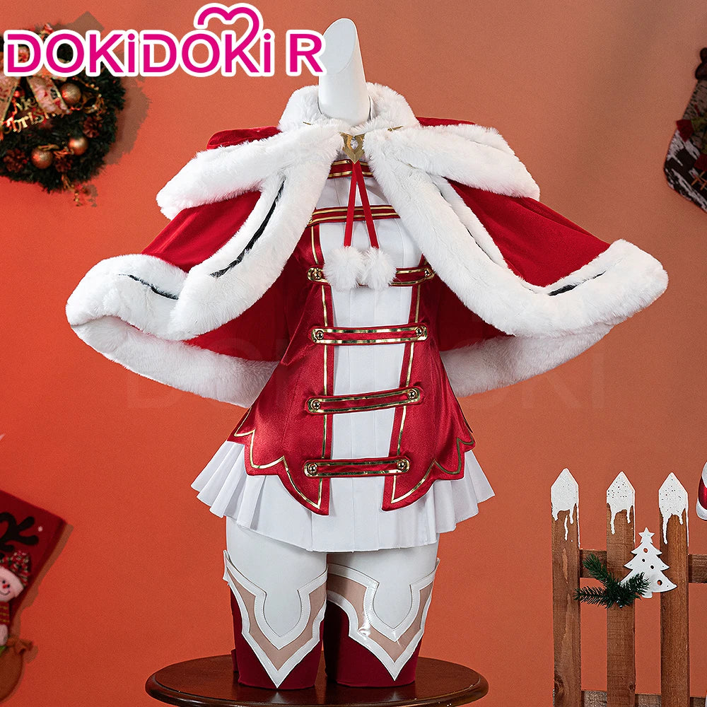 IN STOCK C Cosplay Costume Anime Cosplay【XS-2XL】 DokiDoki-R Women Cute Christmas Cosplay Costume Lelouchh C Cosplay Plus Size