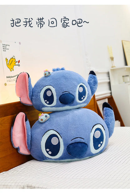 40x80cm Big Size Stitch Disney Anime Plush Stuffed Doll Cartoon Room Decoration Plush Pillow Children's Holiday Gift