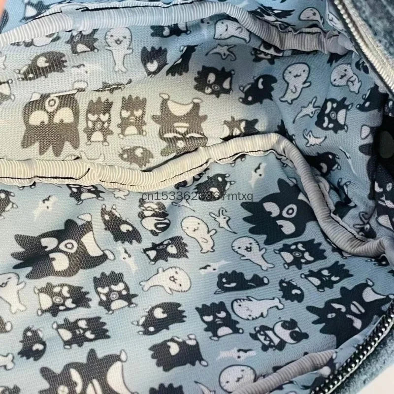 Large Capacity Storage Bags Plush Bag Kuromi My Melody Cinnamoroll BADBADTZ-MARU Cosmetic Bag High Quality Pencil Case Gift Girl