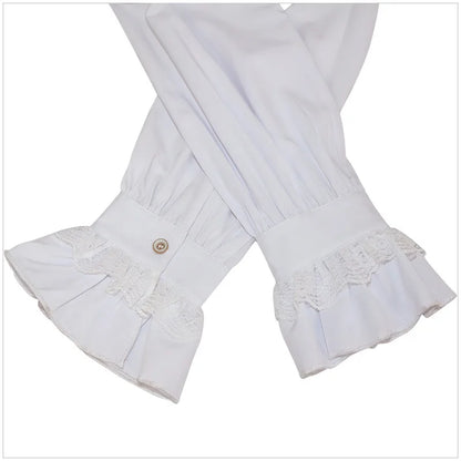 Men Medieval Vintage Prince Costume Pirate Cosplay Shirt Trench Renaissance Victorian Edwardian Men Viking Warrior Knight Outfit