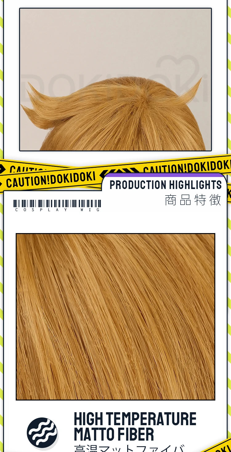 IN STOCK Scott Pilgrim Wig Anime Scott Pilgrim Takes Off Cosplay Wig DokiDoki Men 30cm Short Hair Scott Pilgrim Cosplay Free Cap