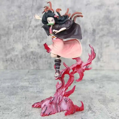 Kamado Nezuko Anime Demon Slayer: Kimetsu no Yaiba Figurine Kochou Shinobu Action Figures PVC Statue Collection Model Toys Gifts