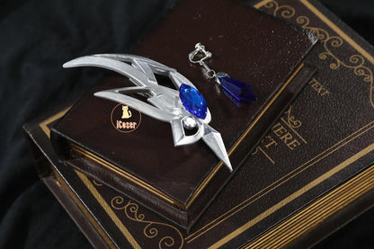 Genshin Impact Yelan Tranquil Banquet Cosplay Costume Wig Dress New Skin Uniform Outfit Halloween Party for Women Girls Props