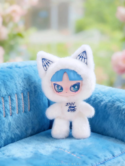INNS Cat Inn Your Chat Series Mystery Blind Box Fluffy Kawaii Plush Doll Backpack Pendant Collectible Trendy Toy