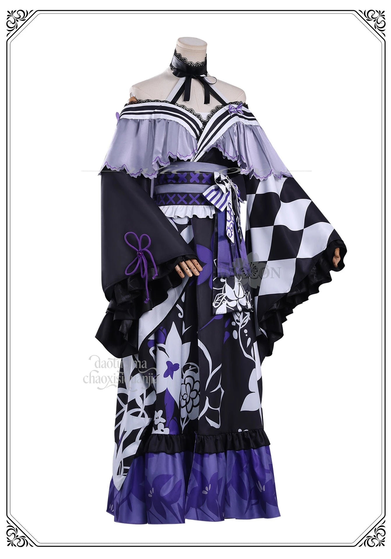 Mahou Shoujo No Majo Saiban Houshou Maago Cosplay Costume Polyester
