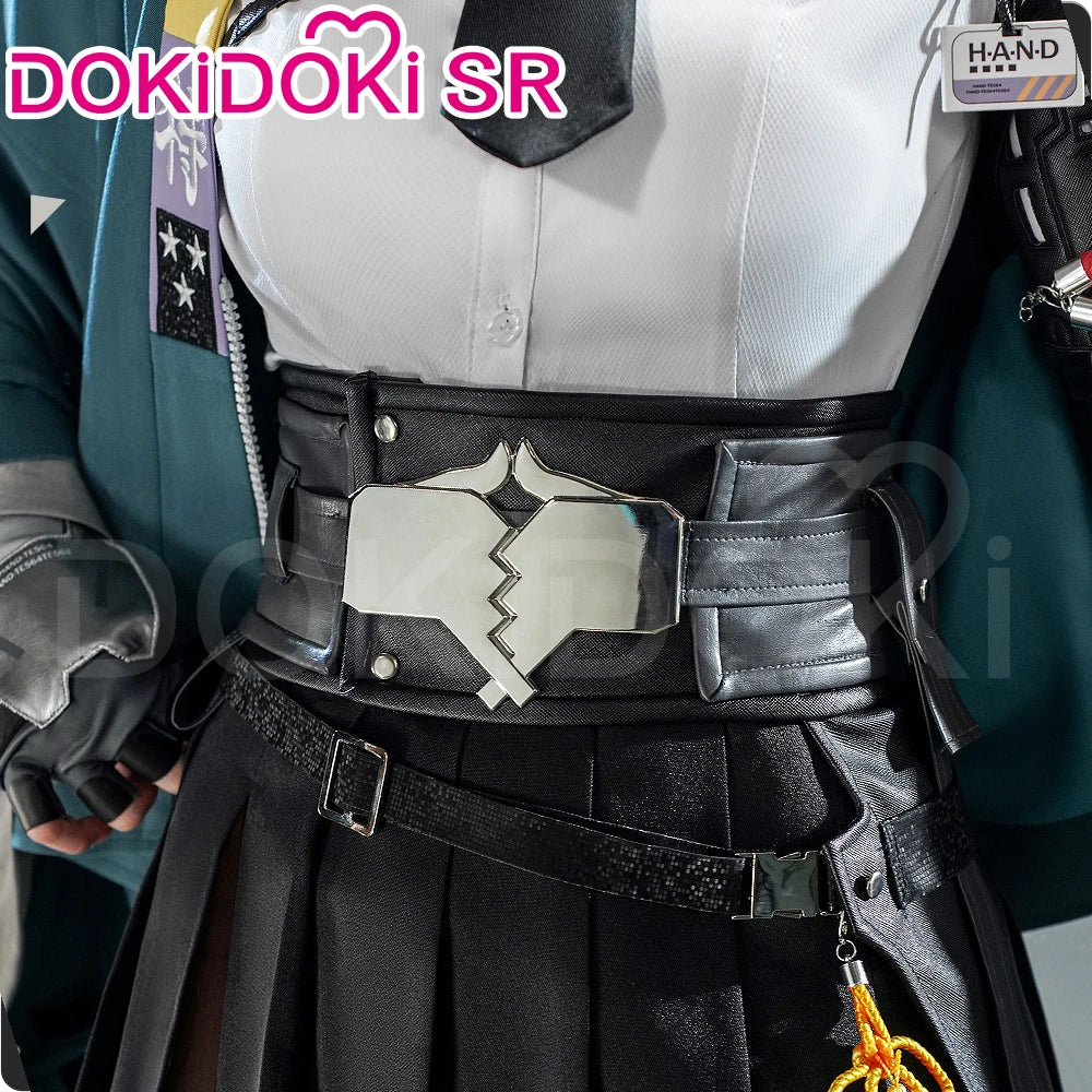 IN STOCK Hoshimi Miyabi Cosplay Costume Game Zenless Zone Zero Cosplay DokiDoki-SR Hoshimi Miyabi Cosplay Wig Women Halloween