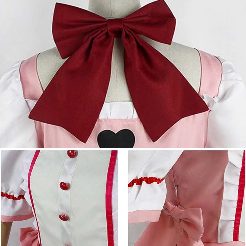 Puella Magi Madoka Magica Kaname Costume Set Cotton Polyester