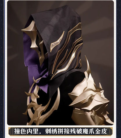 iCoser Honkai Star Rail Flame Reaver Cosplay Costume Uniform Cloak Ember Raider Mask Festival Halloween Party for Women Girls