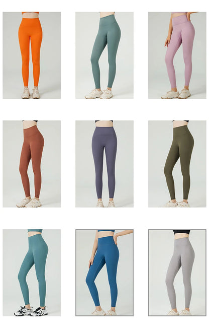 The Codex Seamless Yoga Leggings for Women – Athletic Gym Workout Fitness Pants Tights
