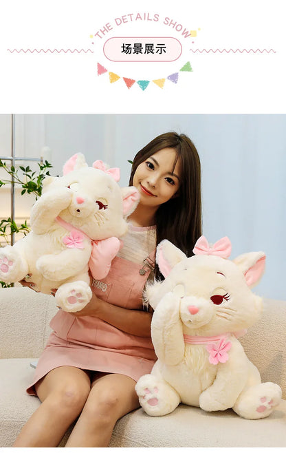 30/40/50cm Big Size The AristoCats Disney Anime Plush Stuffed Doll Kawaii Room Decor Plushies Children's Pillow Holiday Gifts