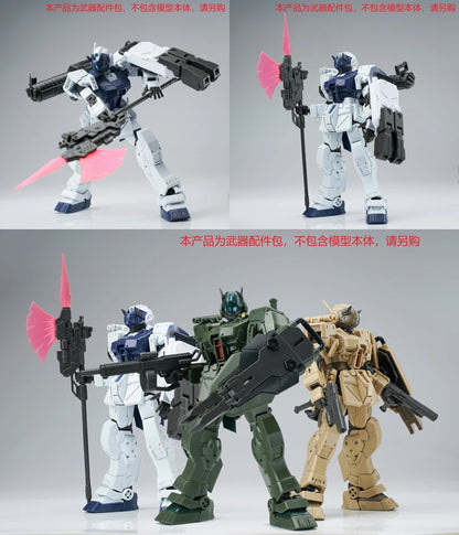 In Stock EW Model GM Spartan Accessories Package HG 1/144 RGM-79S General Package Assembly Model Kit Change Parts Action Figure