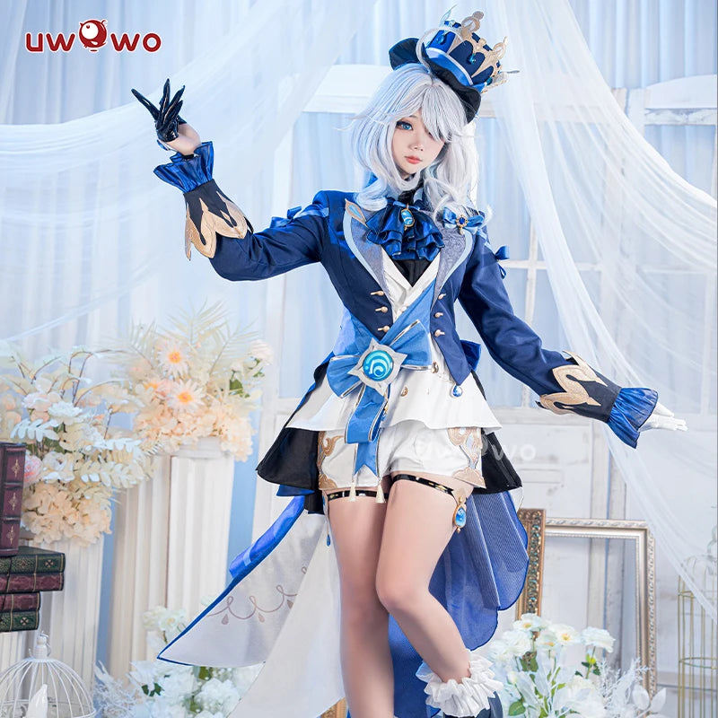 LAST BATCH UWOWO Furina Cosplay Costume GAME Genshin Impact Furina Focalors Hydro Archon Fontaine Rococo Furina Cospaly Outfit