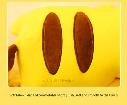 30/40/50/60CM Pokemon Smiling Pikachu Plushies Cartoon Anime Stuffed Kawaii Ornament Comfortable Soft Doll Children Toy Gift