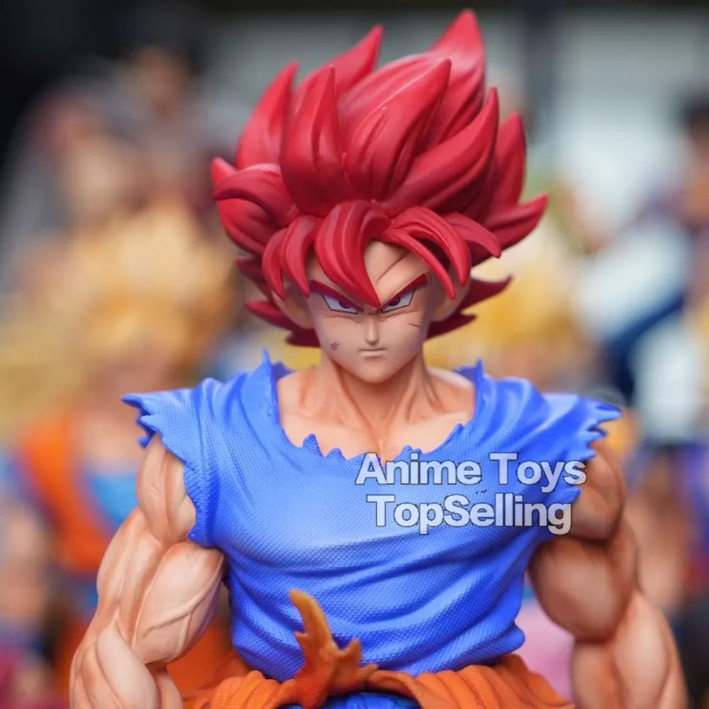 32cm/12.6in Anime Dragon Ball Z Figure Super Saiyan Goku Action Figures Pvc Statue Desktop Ornamen Collection Model Toys Gifts