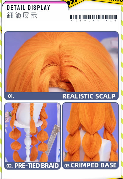 IN STOCK Lucilla Mornye Lynae Sigrika Phrolova Lupa Qiuyuan CHISA Buling Wig Game Wuthering Waves DokiDoki Women Free Wig Cap