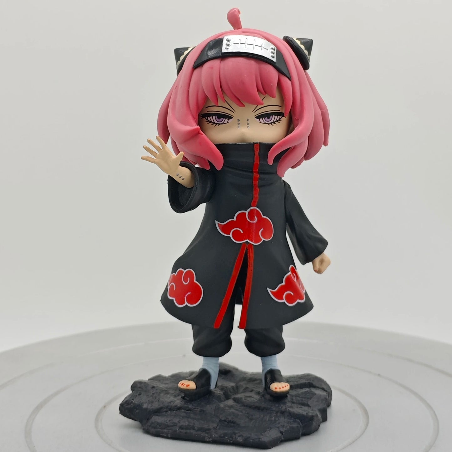 Spy×family Anime Figurine Forger Anya Cos Naruto Akatsuki Figures Toys 18cm PVC Model Collection Statue Decoration Birthday Gift