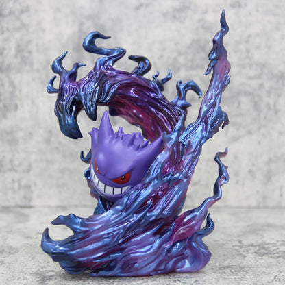 19cm Pokemon Gengar Anime Figure Ghost Claw Action Figure Pvc Model Statue Collection Decoration Ornaments Toys Birthday Gift