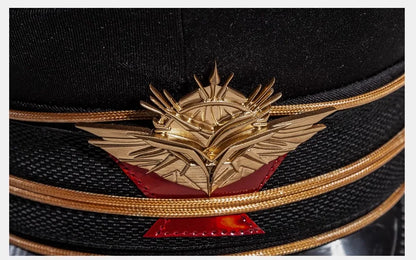 iCoser Love and Deepspace Caleb Cosplay Costume Wig Farspace Colonel Uniform Trench Hat Halloween Party Women Men Carnival Props