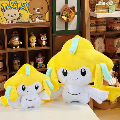 30-75CM Big Size Pokémon Jirachi Plushies Cartoon Anime Peluche Comfortable Soft Doll Kawaii Ornament Children's Toy Gifts
