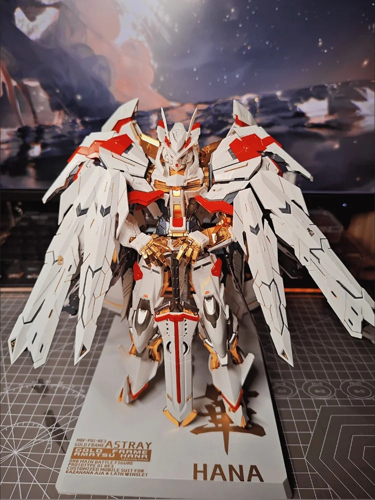 【REISSUE】DABAN MG 1/100 8826 Platinum Heresy Tenhana With a platform Bonus Assembly Model Collectible Robot Plastic Model