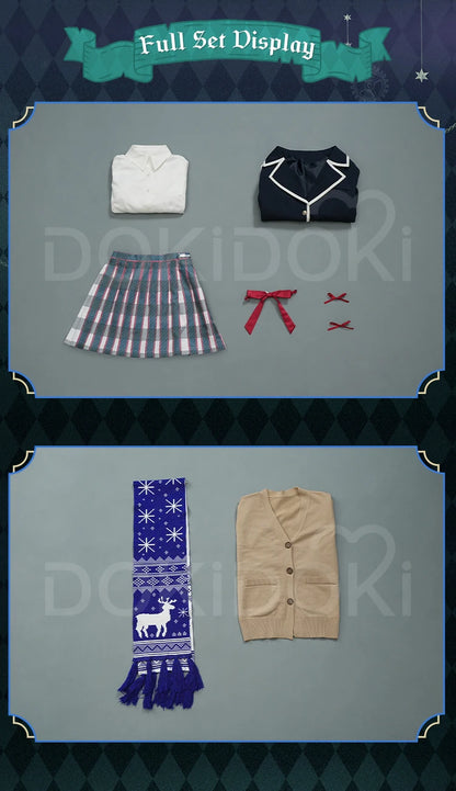 IN STOCK Yukinoshita Yukino Cosplay Costume My Teen Romantic Comedy SNAFU TOO! DokiDoki-SR Women School Uniform Yukino Scarf