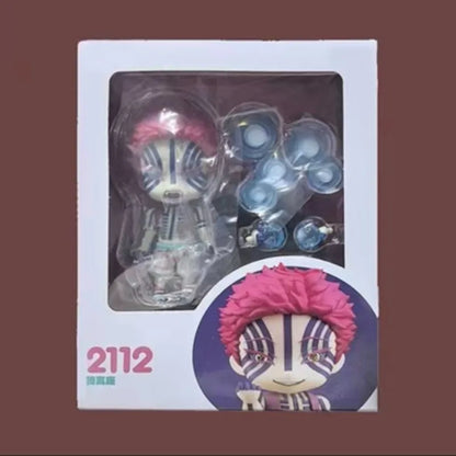 Cute Anime Demon Slayer Kimetsu No Yaiba Figurine Hashibira Inosuke Action Figures Clay Man PVC Model Statue Collection Toy Gift