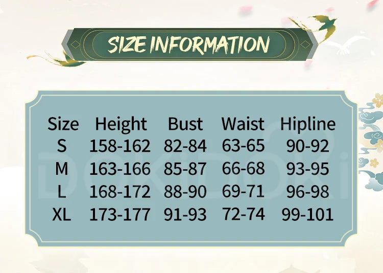 IN STOCK Shi Qingxuan Cosplay Costume Anime Tian Guan Ci Fu Cosplay DokiDoki-R Shiqingxuan Men Costume Shiqingxuan Women Version